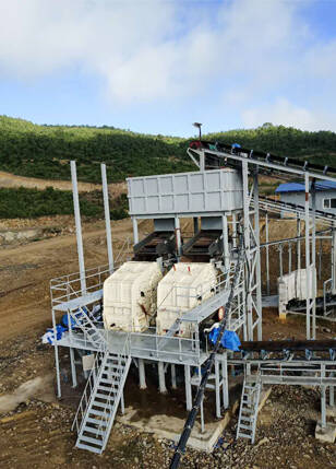 巴布亚新时产150吨石灰石破碎生产线